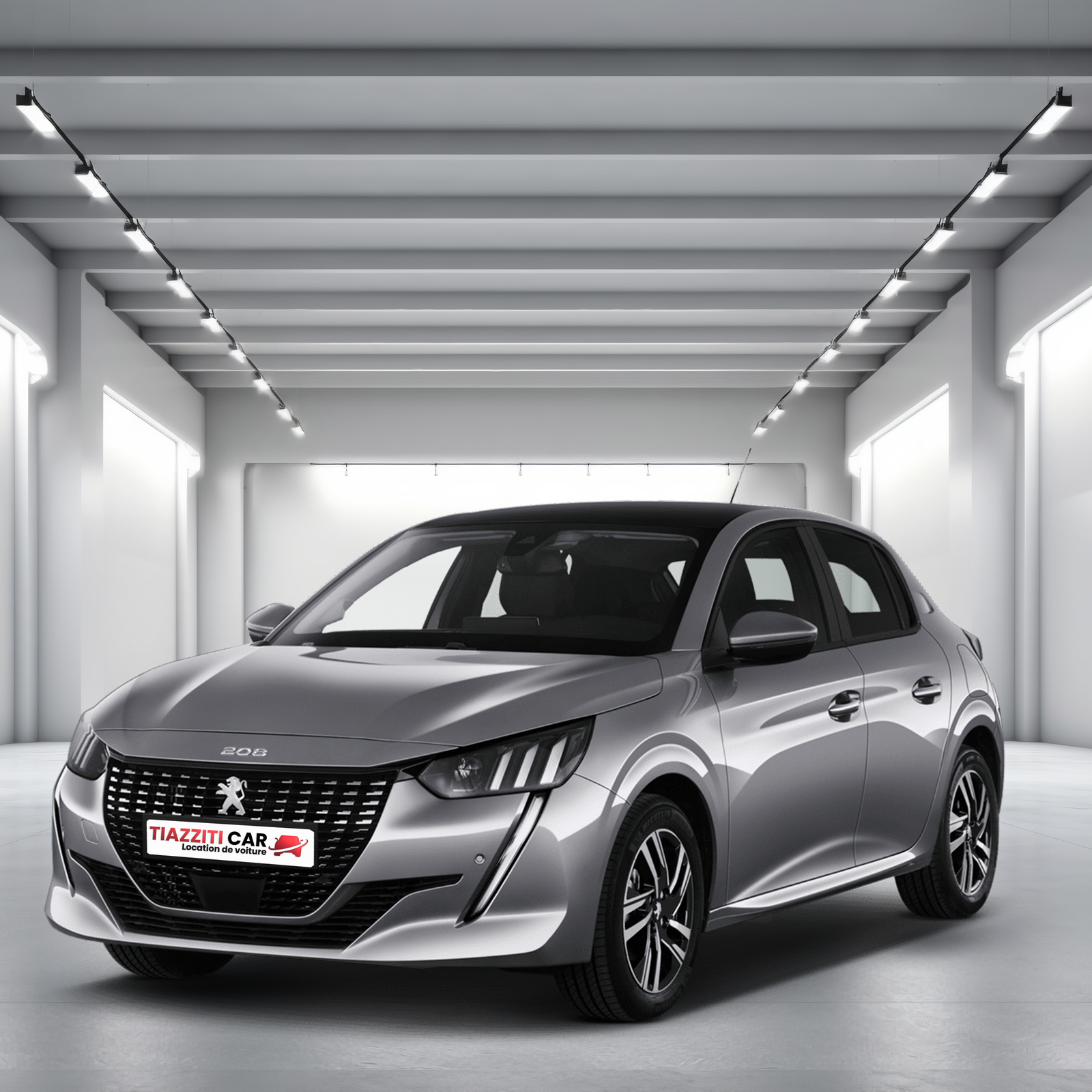 PEUGEOT 208 2023 (Automatique) ( Franchise : 10.000,00 DH )